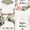 Save The Date para bodas personalizadas