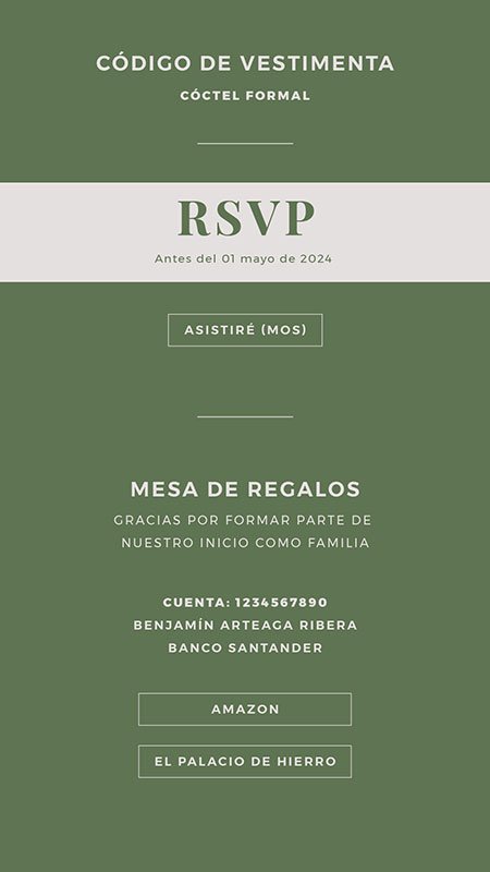 Invitación Digital | Verona