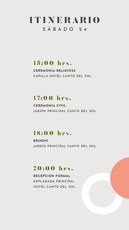 Invitación Digital | Venice