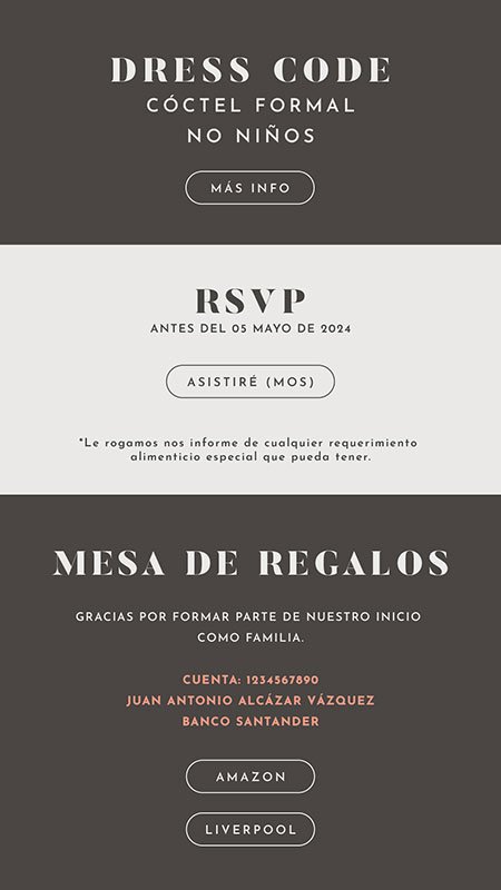 Invitación Digital | Venice