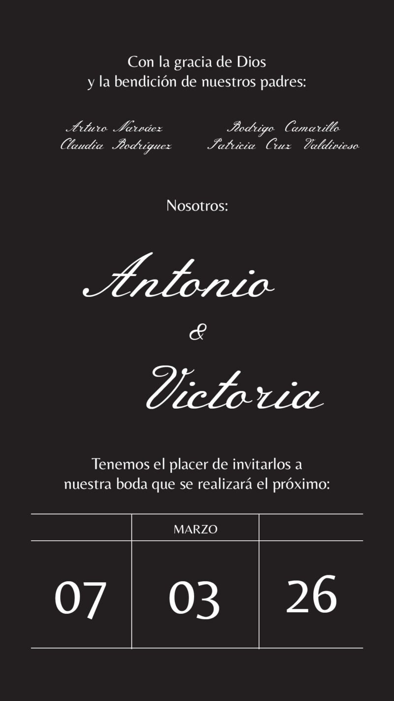 Invitación Digital | Ámsterdam