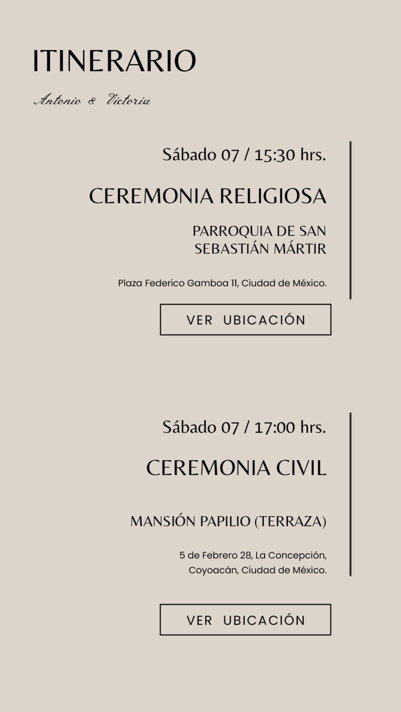 Invitación Digital | Ámsterdam