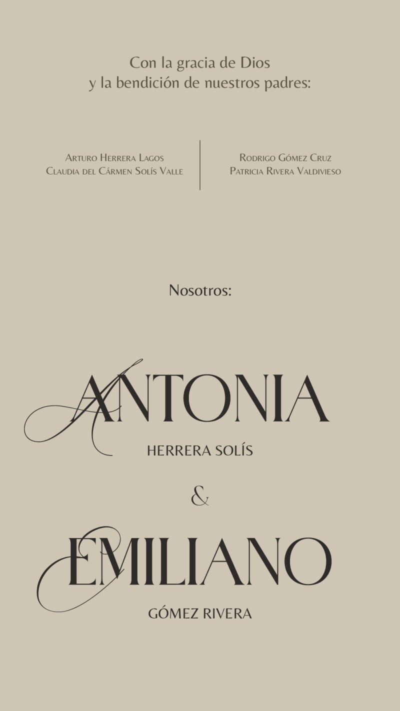 Invitación Digital | Chelsea